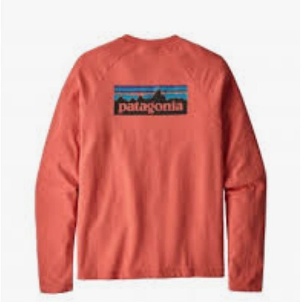 Patagonia P-6 Logo‎ Lightweight Crew Sweatshirt Size Small